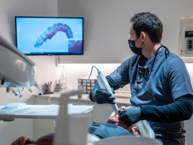 Exame de Ajuste Oclusal Digital